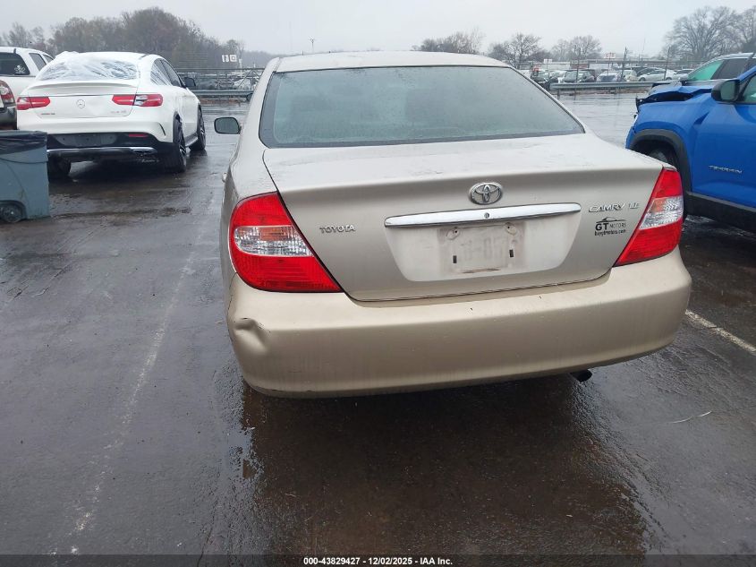 2004 Toyota Camry Le VIN: 4T1BE32K44U931024 Lot: 43829427