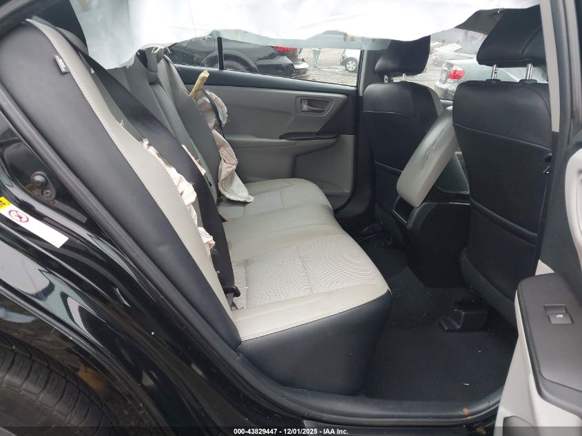 2016 Toyota Camry Se VIN: 4T1BF1FK1GU124458 Lot: 43829447