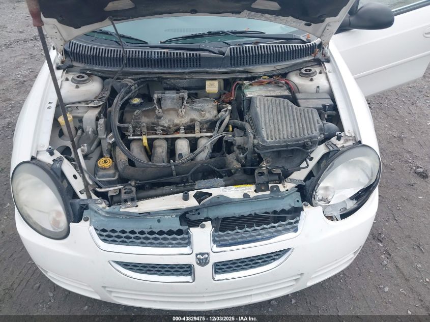 2003 Dodge Neon Sxt VIN: 1B3ES56C33D100509 Lot: 43829475