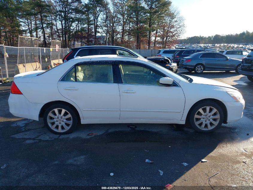 2007 Honda Accord 3.0 Ex VIN: 1HGCM66587A089684 Lot: 43829479