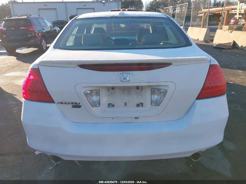 2007 Honda Accord 3.0 Ex VIN: 1HGCM66587A089684 Lot: 43829479