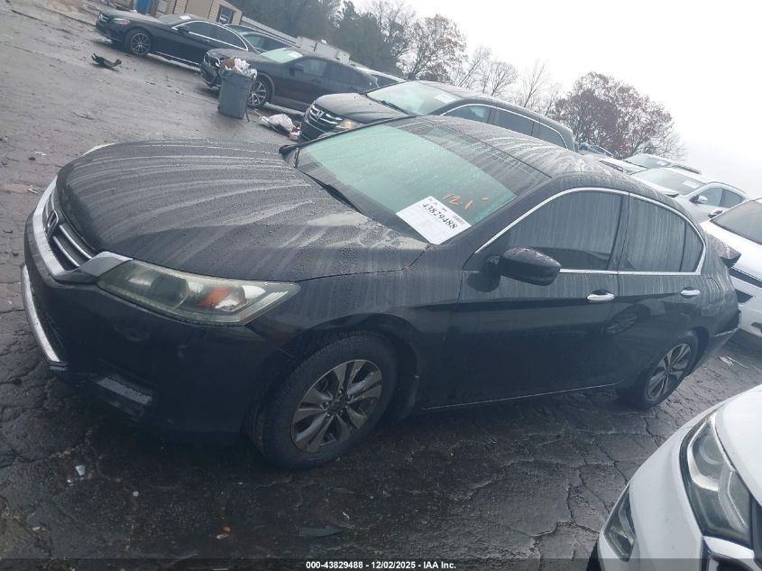 2014 Honda Accord Lx VIN: 1HGCR2F33EA162501 Lot: 43829488