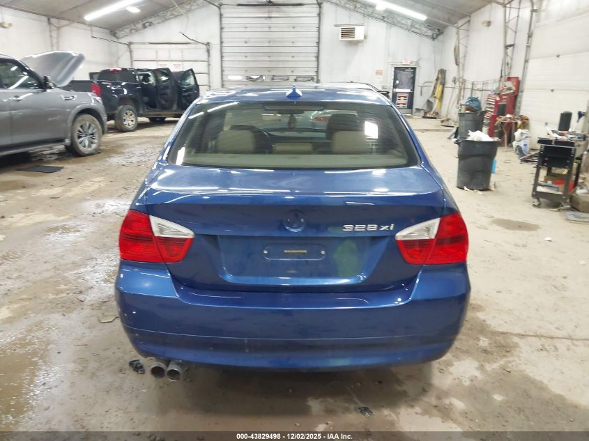 2007 BMW 328Xi VIN: WBAVC93547KX59450 Lot: 43829498