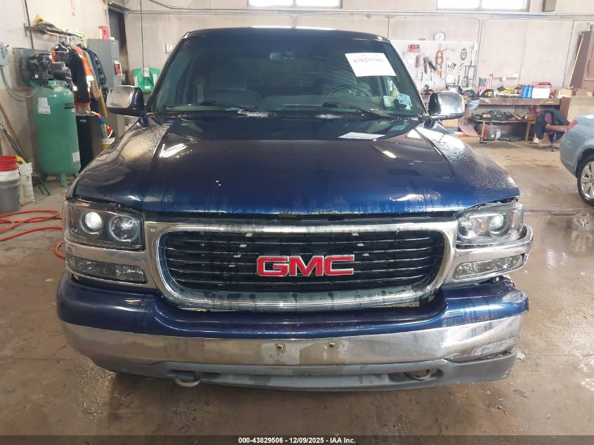 2002 GMC Sierra 1500 Sle VIN: 2GTEK19T821214387 Lot: 43829506