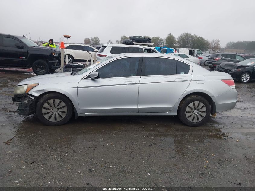 2009 Honda Accord 2.4 Lx VIN: JHMCP26339C008500 Lot: 43829514