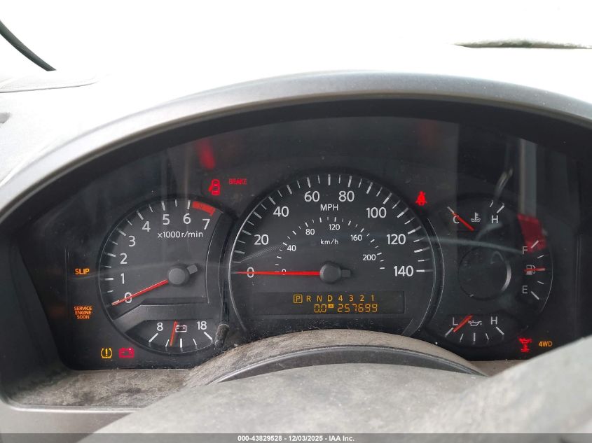 2007 Nissan Titan Le VIN: 1N6BA07BX7N205476 Lot: 43829528