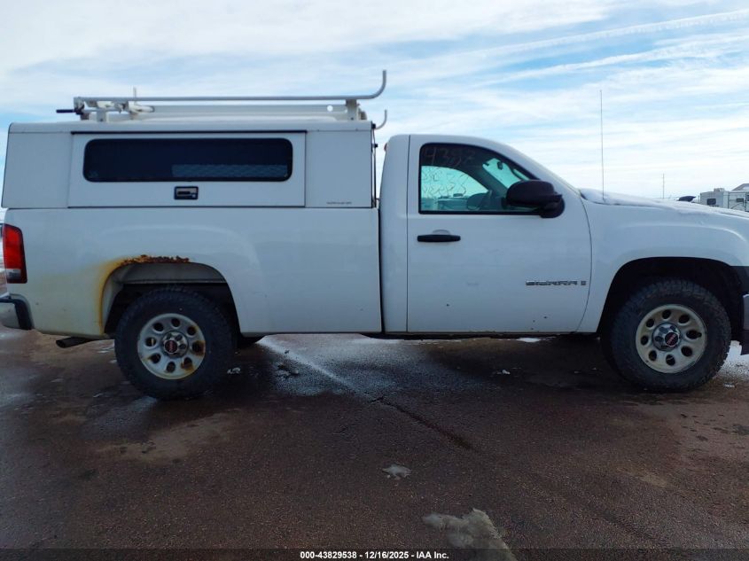 2008 GMC Sierra 1500 Work Truck VIN: 1GTEK14088Z276420 Lot: 43829538
