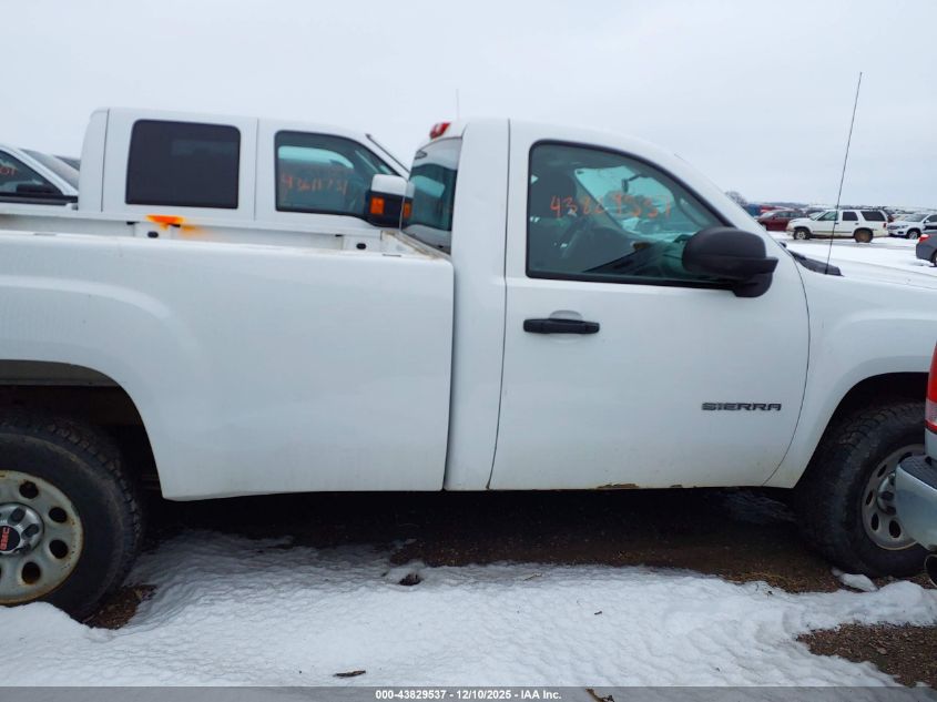 2011 GMC Sierra 1500 Work Truck VIN: 1GTN2TE04BZ161301 Lot: 43829537