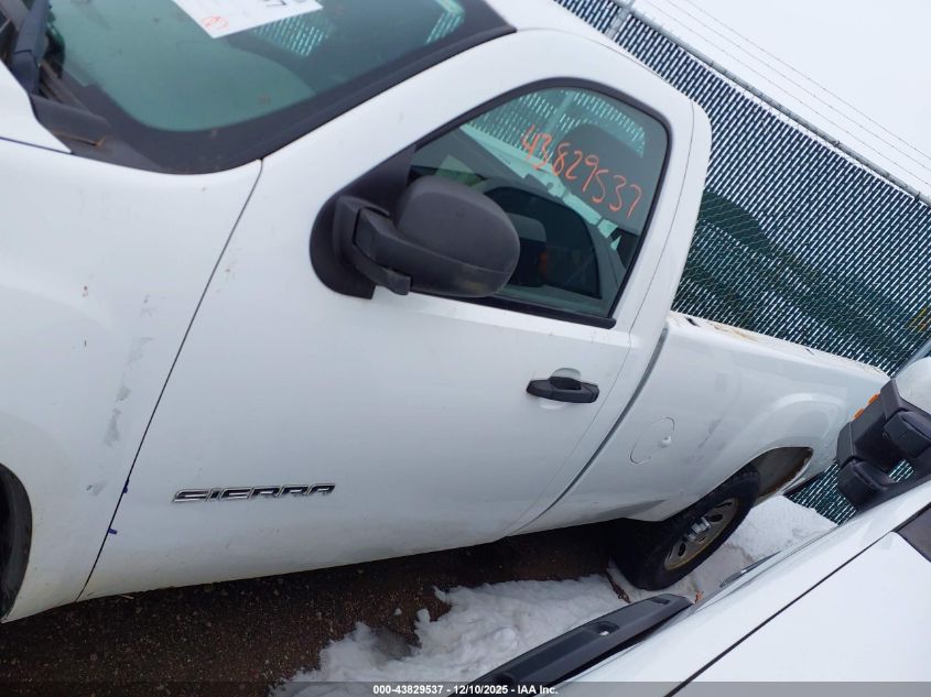 2011 GMC Sierra 1500 Work Truck VIN: 1GTN2TE04BZ161301 Lot: 43829537