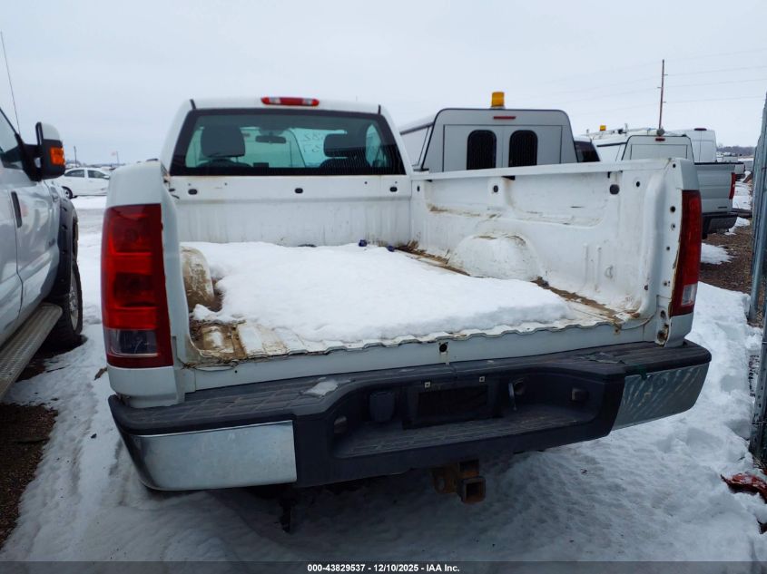 2011 GMC Sierra 1500 Work Truck VIN: 1GTN2TE04BZ161301 Lot: 43829537