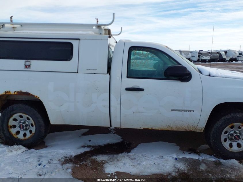 2010 GMC Sierra 1500 Work Truck VIN: 1GTPKTE00AZ208363 Lot: 43829542