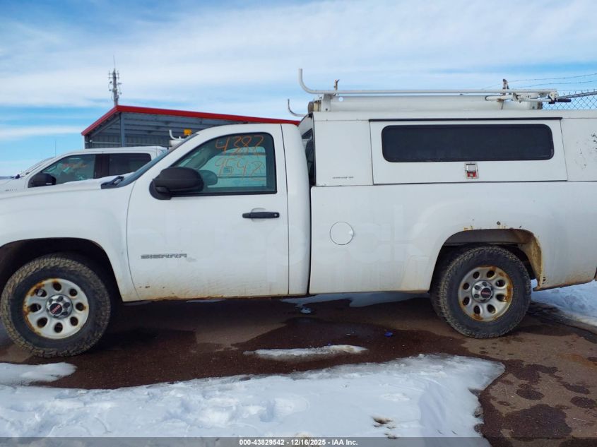 2010 GMC Sierra 1500 Work Truck VIN: 1GTPKTE00AZ208363 Lot: 43829542