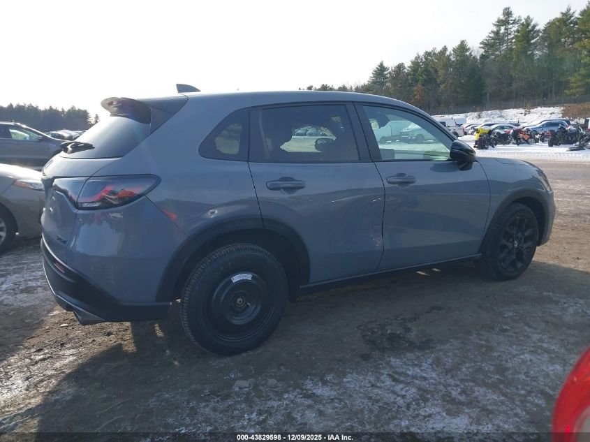 2023 Honda Hr-V Awd Sport VIN: 3CZRZ2H53PM706289 Lot: 43829598