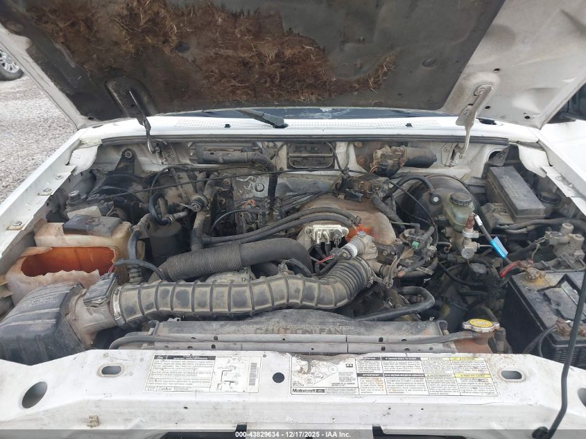 2000 Ford Ranger Xl/Xlt VIN: 1FTYR14V3YTA26848 Lot: 43829634