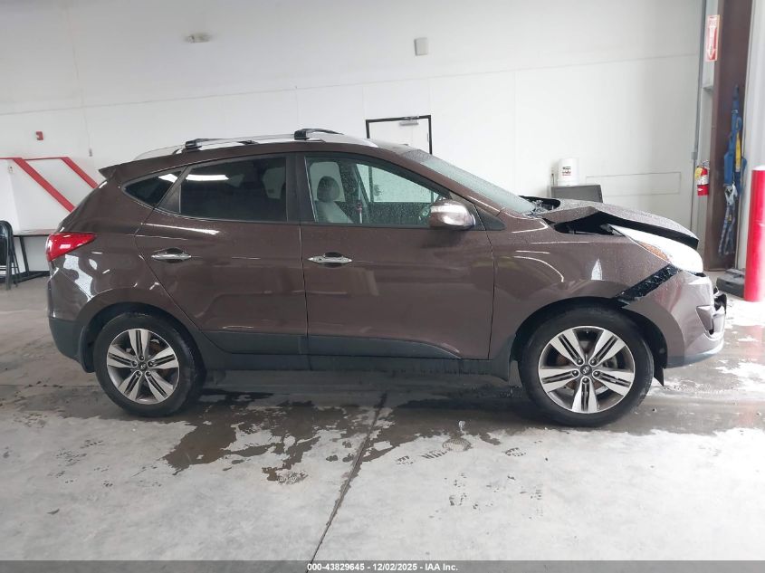 2015 Hyundai Tucson Limited VIN: KM8JU3AG9FU958220 Lot: 43829645