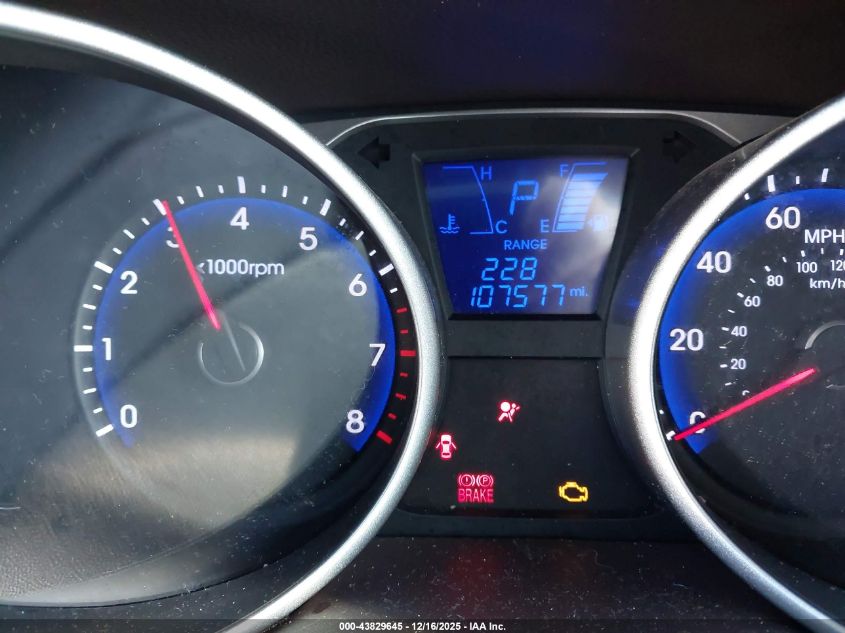 2015 Hyundai Tucson Limited VIN: KM8JU3AG9FU958220 Lot: 43829645