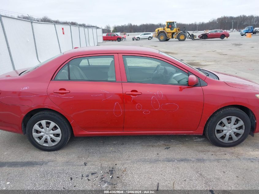 2009 Toyota Corolla Le VIN: JTDBL40E999082256 Lot: 43829646