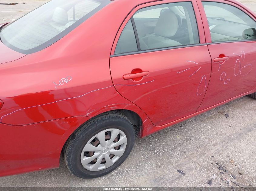 2009 Toyota Corolla Le VIN: JTDBL40E999082256 Lot: 43829646