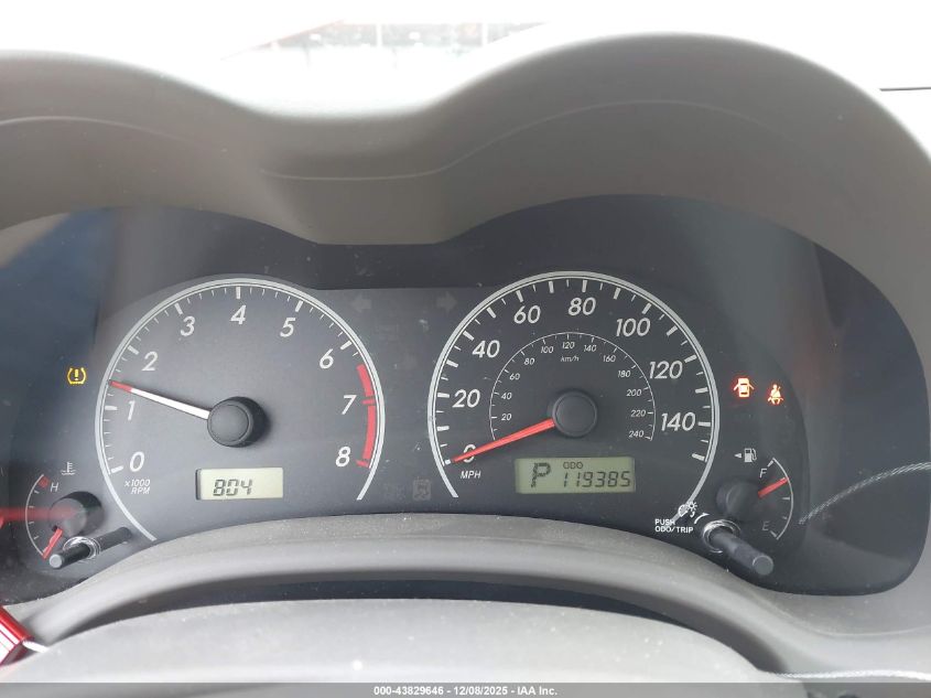 2009 Toyota Corolla Le VIN: JTDBL40E999082256 Lot: 43829646