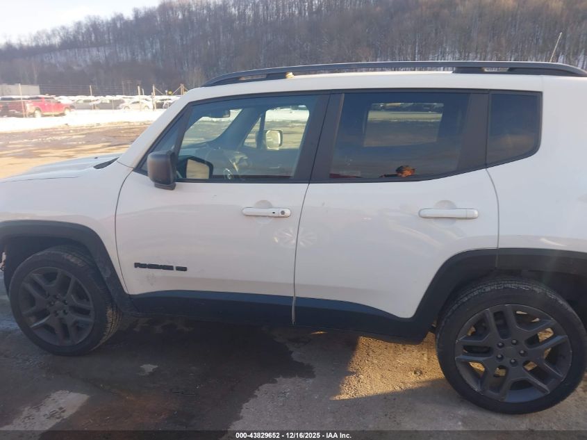2021 Jeep Renegade 80Th Anniversary 4X4 VIN: ZACNJDB16MPM51432 Lot: 43829652