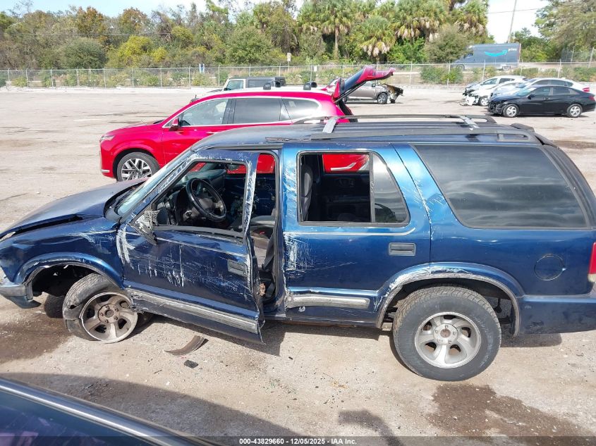 2001 Chevrolet Blazer Lt VIN: 1GNCS13W71K204353 Lot: 43829660