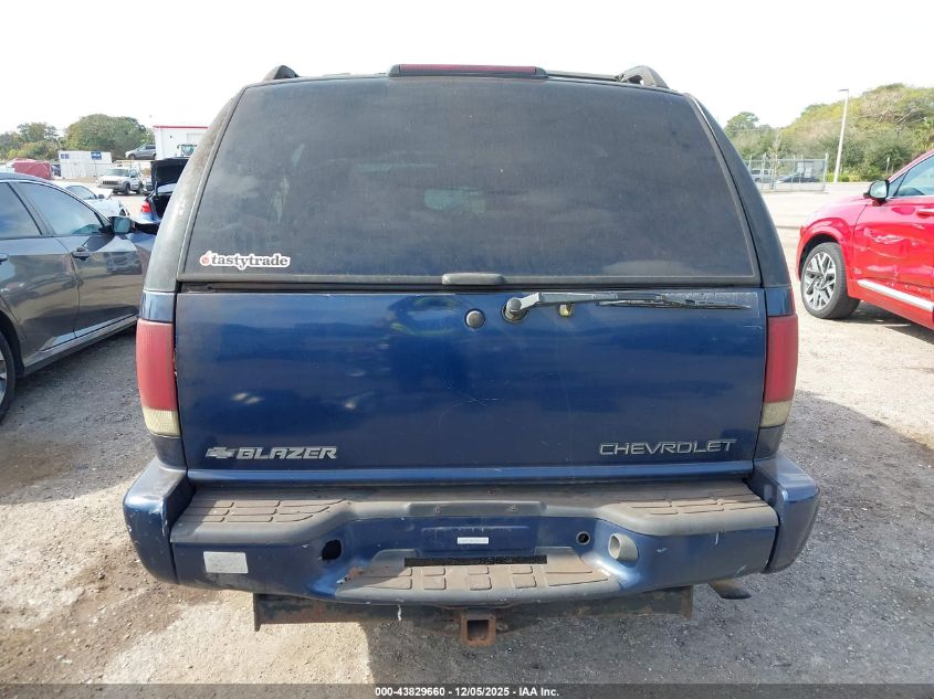 2001 Chevrolet Blazer Lt VIN: 1GNCS13W71K204353 Lot: 43829660