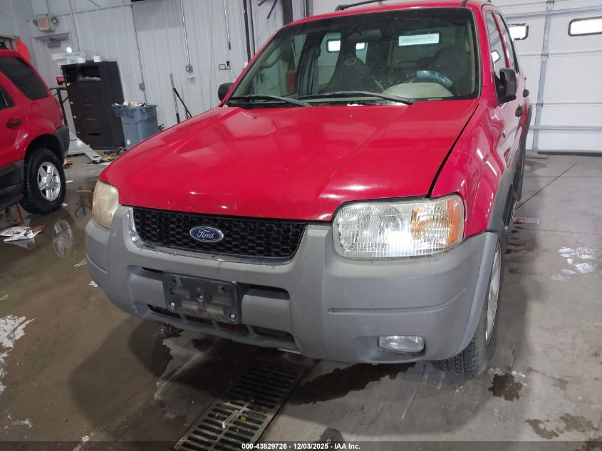 2001 Ford Escape Xlt VIN: 1FMYU03131KA36133 Lot: 43829726