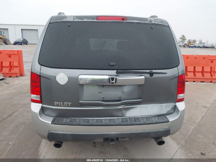 2009 Honda Pilot Ex-L VIN: 5FNYF38519B020100 Lot: 43829742
