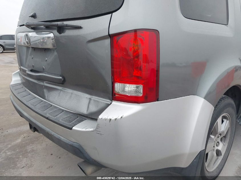 2009 Honda Pilot Ex-L VIN: 5FNYF38519B020100 Lot: 43829742