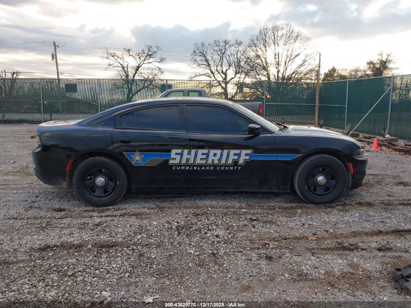 2017 Dodge Charger Police Rwd VIN: 2C3CDXAGOHH595837 Lot: 43829770