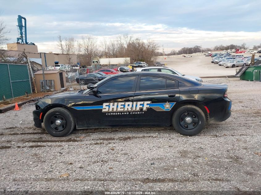 2017 Dodge Charger Police Rwd VIN: 2C3CDXAGOHH595837 Lot: 43829770