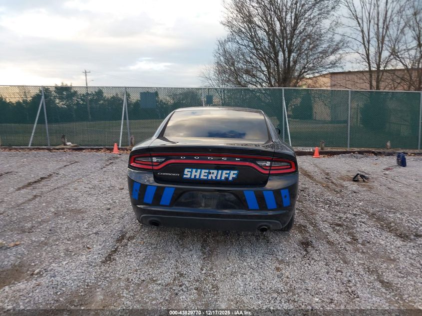 2017 Dodge Charger Police Rwd VIN: 2C3CDXAGOHH595837 Lot: 43829770
