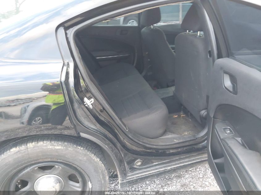 2017 Dodge Charger Police Rwd VIN: 2C3CDXAGOHH595837 Lot: 43829770