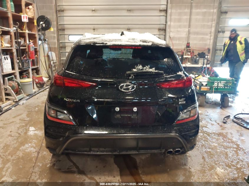 2022 Hyundai Kona N Line VIN: KM8K3CA35NU856531 Lot: 43829784