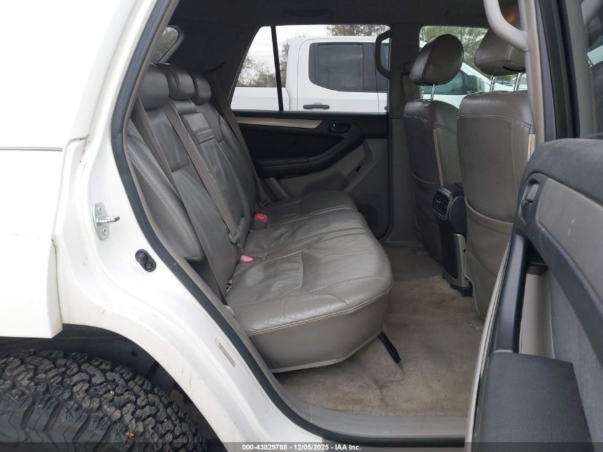 2005 Toyota 4Runner Sr5 V8 VIN: JTEBT14R258019586 Lot: 43829788