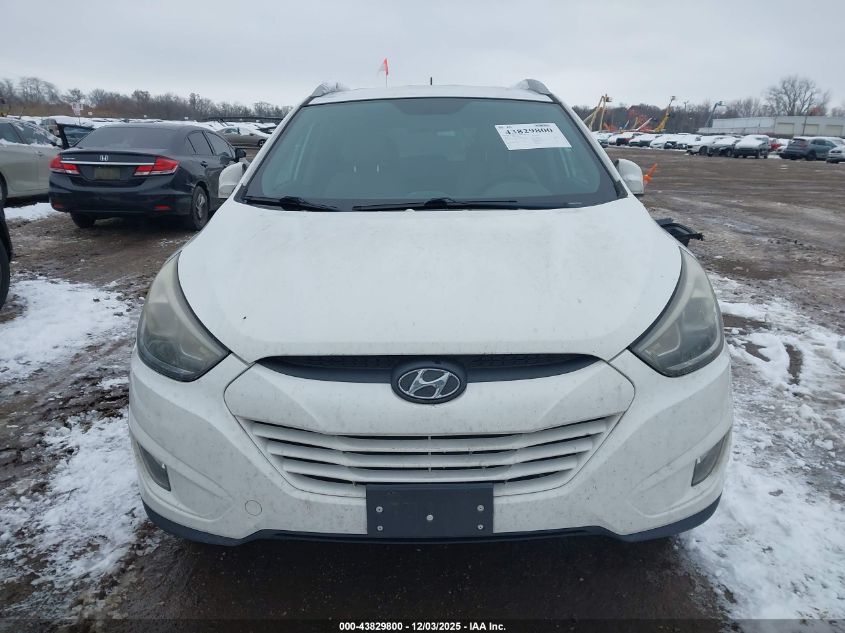 2014 Hyundai Tucson Se VIN: KM8JUCAG5EU930624 Lot: 43829800