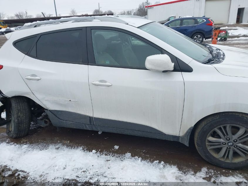 2014 Hyundai Tucson Se VIN: KM8JUCAG5EU930624 Lot: 43829800