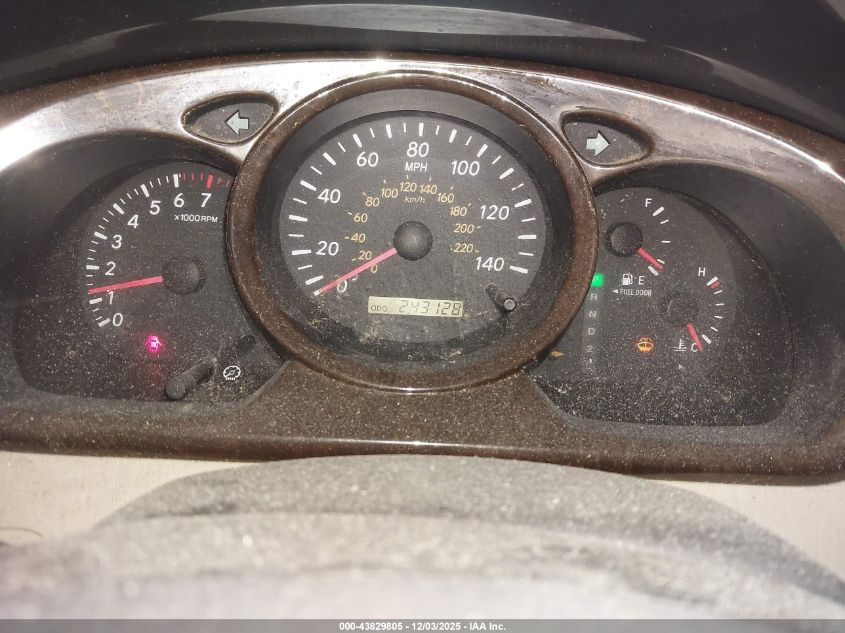 2003 Toyota Highlander Limited V6 VIN: JTEHF21A230150955 Lot: 43829805