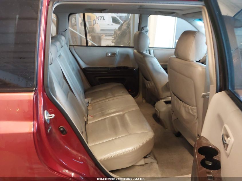 2003 Toyota Highlander Limited V6 VIN: JTEHF21A230150955 Lot: 43829805