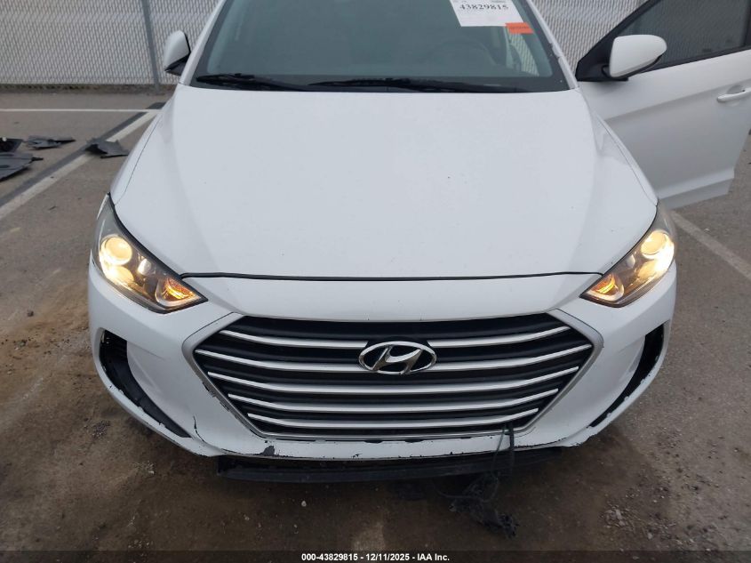2017 Hyundai Elantra Se VIN: 5NPD84LF0HH115696 Lot: 43829815