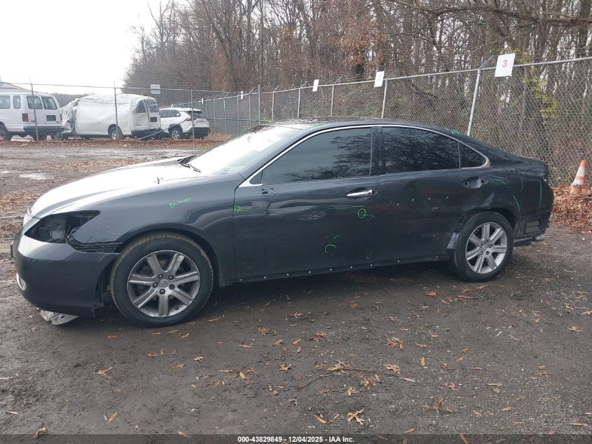 2009 Lexus Es 350 VIN: JTHBJ46G692299561 Lot: 43829849