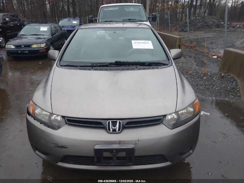 2006 Honda Civic Lx VIN: 2HGFG12686H571884 Lot: 43829865