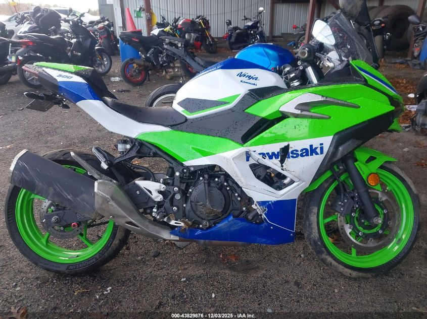 2024 Kawasaki Ex500 A/B VIN: ML5EXGJ19RDA19375 Lot: 43829876