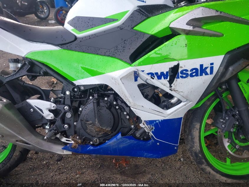 2024 Kawasaki Ex500 A/B VIN: ML5EXGJ19RDA19375 Lot: 43829876