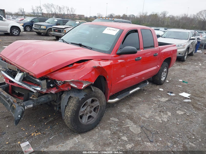 1D7HE48KX6S525927 2006 DODGE DAKOTA photo no. 2