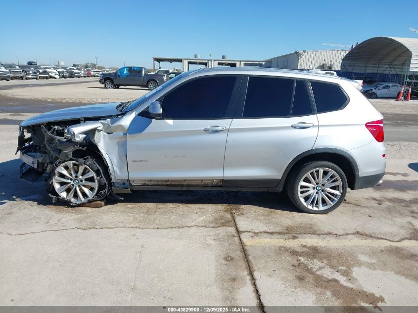 2016 BMW X3 Sdrive28I VIN: 5UXWZ7C55G0T42875 Lot: 43829908