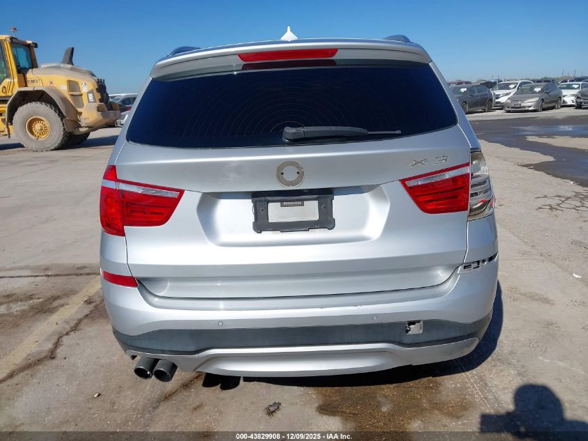 2016 BMW X3 Sdrive28I VIN: 5UXWZ7C55G0T42875 Lot: 43829908