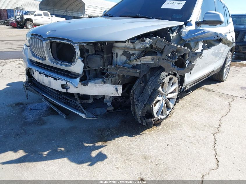 2016 BMW X3 Sdrive28I VIN: 5UXWZ7C55G0T42875 Lot: 43829908