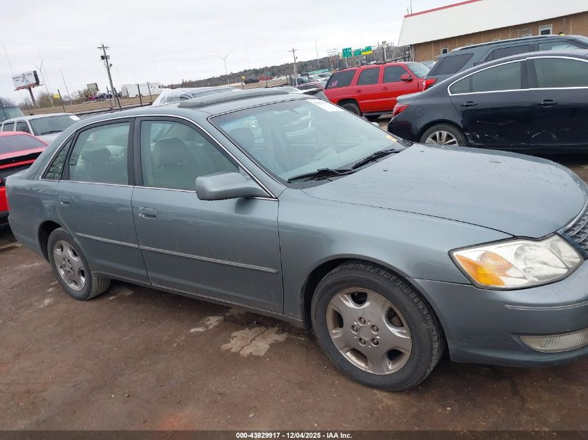 2004 Toyota Avalon Xls VIN: 4T1BF28B54U360271 Lot: 43829917