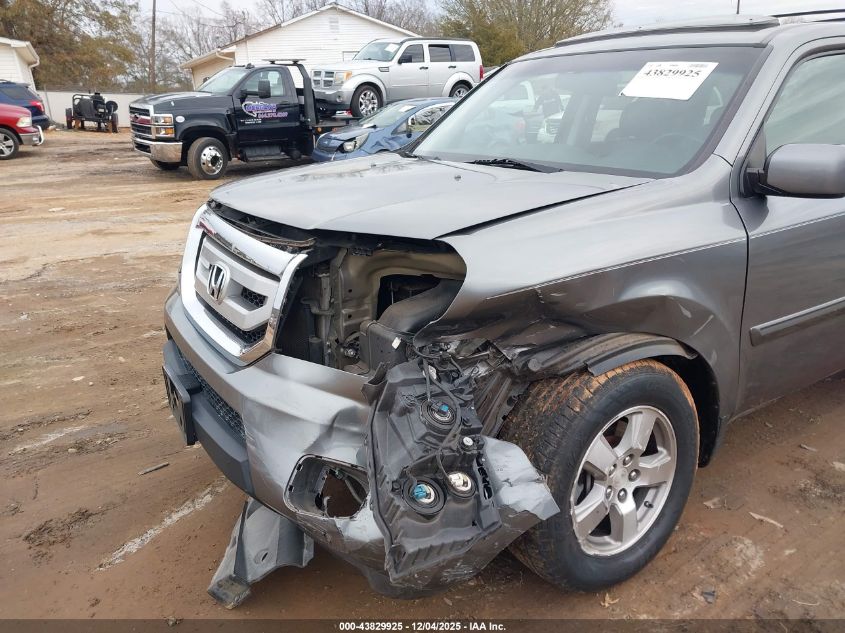 2009 Honda Pilot Ex-L VIN: 5FNYF38509B002610 Lot: 43829925